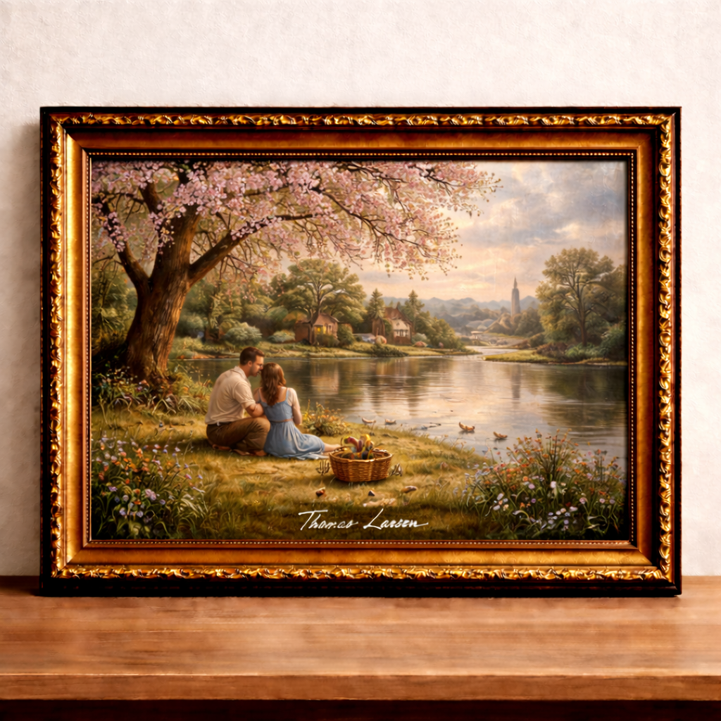 Printemps au bord du lac